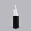 Multiple styles available nasal spray bottle pump sprayer 10ml-120ml brown empty nasal spray bottle